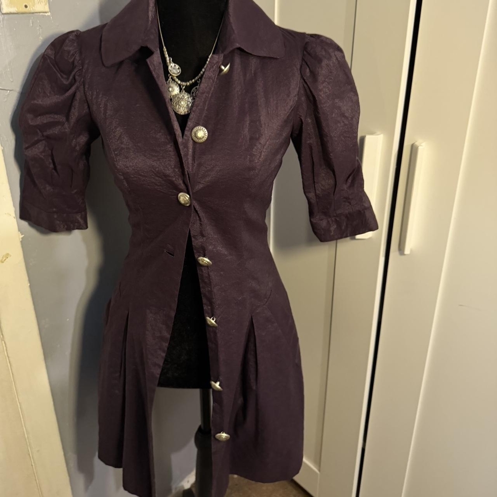 Bebe Rich Purple Dress